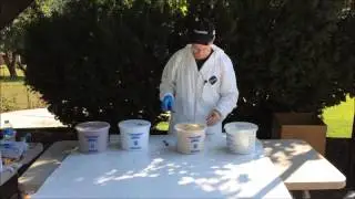 How to mix Wood Flour into Fiberglass Resin