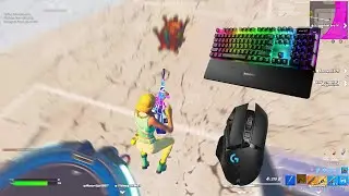 Steelseries Apex Pro ASMR Chill🤩Satisfying Gameplay Keyboard Fortnite 240 FPS Smooth 4K