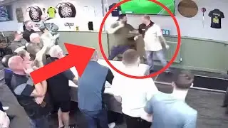 PDC Tour Card Holder punches Opponent 