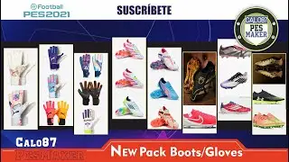🔥PES 2021🔥 🎮⚽👟BOOTS/🧤GLOVES ⚽🎮SETIEMBRE