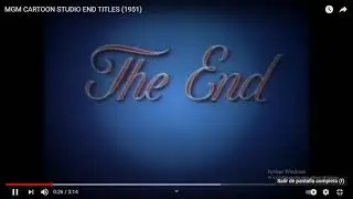 Tex Avery - Cock a Doodle Dog End Title (1951)