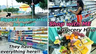 Grocery Shopping In Brazil | Grocery Haul For Two 2021 | Grocery Shopping Vlog 2021