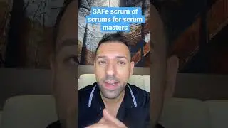 SAFe Scaled Agile Framework 5.1 Scrum of Scrums for Scrum Master Training