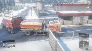 SnowRunner - Missão Trabalhador  Resgate Caterpillar 745C