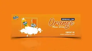 Web Banner Ad Design in Pixellab । Professional social media add banner design ।