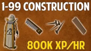 Runescape 2016 | 1-99 Construction Guide