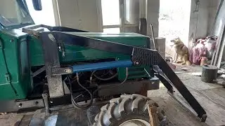 Самодельный кун для самодельного трактора 2часть