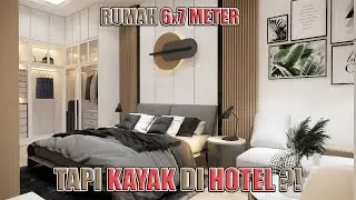 Emang bisa lahan 6x7 meter doang jadi rumah sebagus ini ?!
