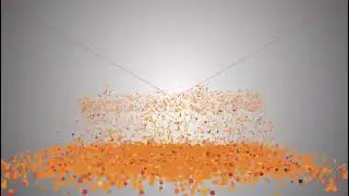Title Animation with Particles effects. After Effects
