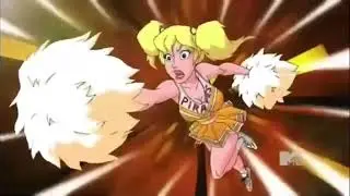 The Hard Times of RJ Berger animated cheerleader scene edit