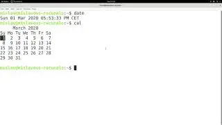 Linux Tutorial Series - 15 - Talking about time - date and cal