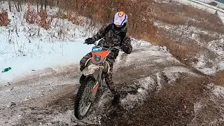 Небольшой МАРШРУТ по СНЕГУ!