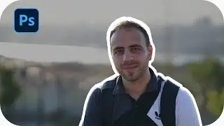 Contour in Photoshop - White border around people and objects in Photoshop CC 2023 - Tutorial
