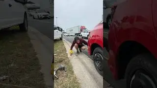 I Helped A Stranger Change His Spare Tire On The Highway