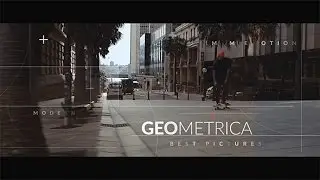 After Effects Template - Geometrica // Opening Titles