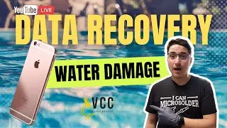 How To Recover Your Data From Water Damaged iPhone 6. Live Diagnostics & Microsoldering Repair