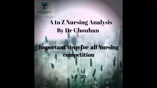 ALL NURSING COMPETITION SPECIAL MCQS##ALL AIIMS NURSING OFFICER EXAM PREPARATION