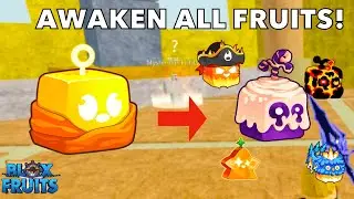 How to Solo Awaken DOUGH or Any Fruit USING BUDDHA in BLoxfruits?