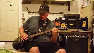 Josh playing guitar 8.14.16