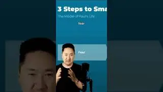 Remember the 3 steps: Fear, Listen to God, and Have Courage