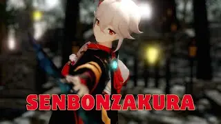 【60 Fps】 Genshin Impact — Senbonzakura 【Kazuha MMD】