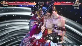 Tekken 8 || Feng 100 Damage Combo in Rank..