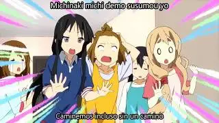 K-ON! - SINGING! [SUB ESPAÑOL & LYRICS IN ROMANJI]
