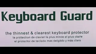 Ultra thin keyboard cover | Unboxing | Amazon | Thinnest & clearest keyboard protector #hpvictus