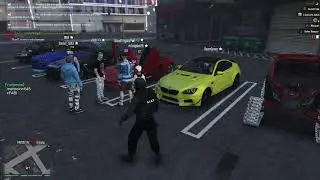 FiveM - [#3]➡★Ne-am adunat la un Car Meet de seara cu baietii★⬅