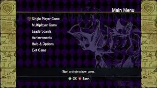 JJBA HFTF HD Ver. - Main Menu