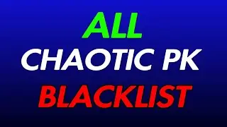 .hack//G.U. Last Recode (Vol. 1) - ALL Chaotic PK Blacklist