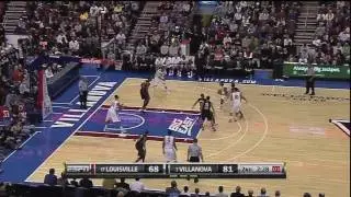Villanova vs. Louisville Partial Highlights January 2011