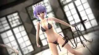 MMD Sexy Touhou Girls GLIDE; Alice and Sakuya