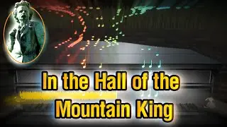 E. Grieg - In the Hall of the Mountain King | Piano Cover & 3D Piano Visualizer