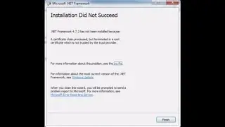 [Solved] .Net framework terminate root certificate in Windows 7 | Win 10 | Azure | Win 8