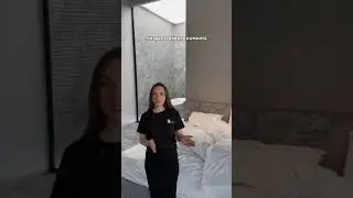Классная идея для спальни в стиле минимализм! Как вам? #дизайнинтерьера #интерьер #мастерспальня