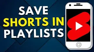 How To Save YouTube Shorts In Playlist (2024)