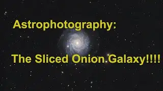 Astrophotography:  The Sliced Onion Galaxy (Rarely imaged!)