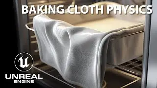 Unreal Engine 5.6 - How To Bake Chaos Cloth Physics In Sequencer - Tutorial