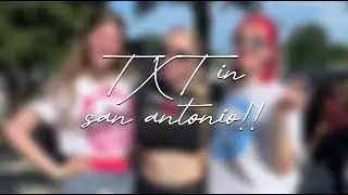 we saw TXT in san antonio!!