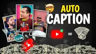 How To Generate Auto Caption In Video | Auto Caption In One Minute Like @LearnwithJaspal #tutorial