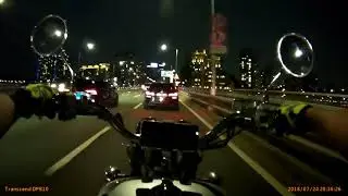 [Onboard] 기름 넣고 출발! Honda Magna 750 (VF750C)