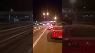 пробка на мост