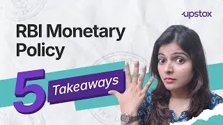 RBI monetary policy: 5 things to know | RBI policy | RBI policy live updates | RBI policy news