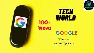 How to put Google theme in mi band 4