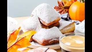 New Orleans Style Beignets with Pumpkin Spice
