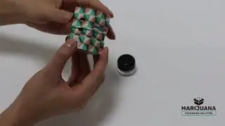 Child-resistant Hexagon Cardboard Box For Weed Jar Packaging