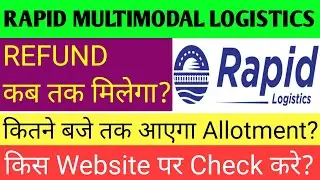 Rapid Multimodal Logistics Ipo Allotment 🔴Rapid Multimodal Logistics Ipo 🔴Rapid Multimodal Logistics