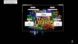 League of Legends Riot and Influence Poins Hack v3.4