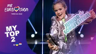 JESC 2022 / My top 2 [NEW: 🇳🇱🇺🇦]